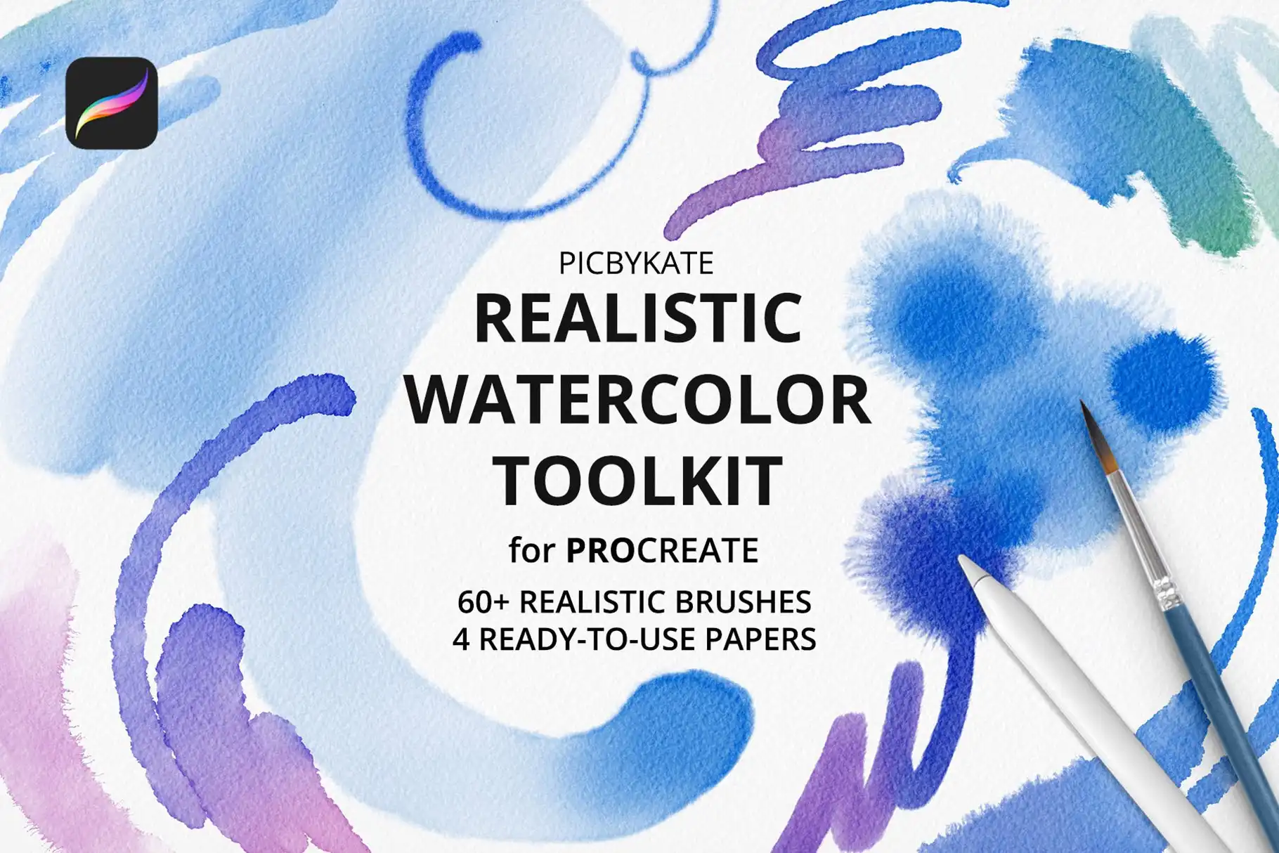 Realistic Watercolor Toolkit 8 realistic watercolor toolkit 49511