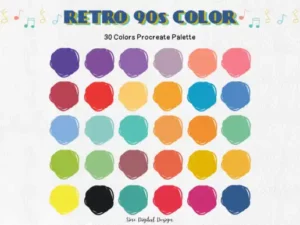 retro 90s procreate color palette graphics 6050539 1 1 580x387 52046