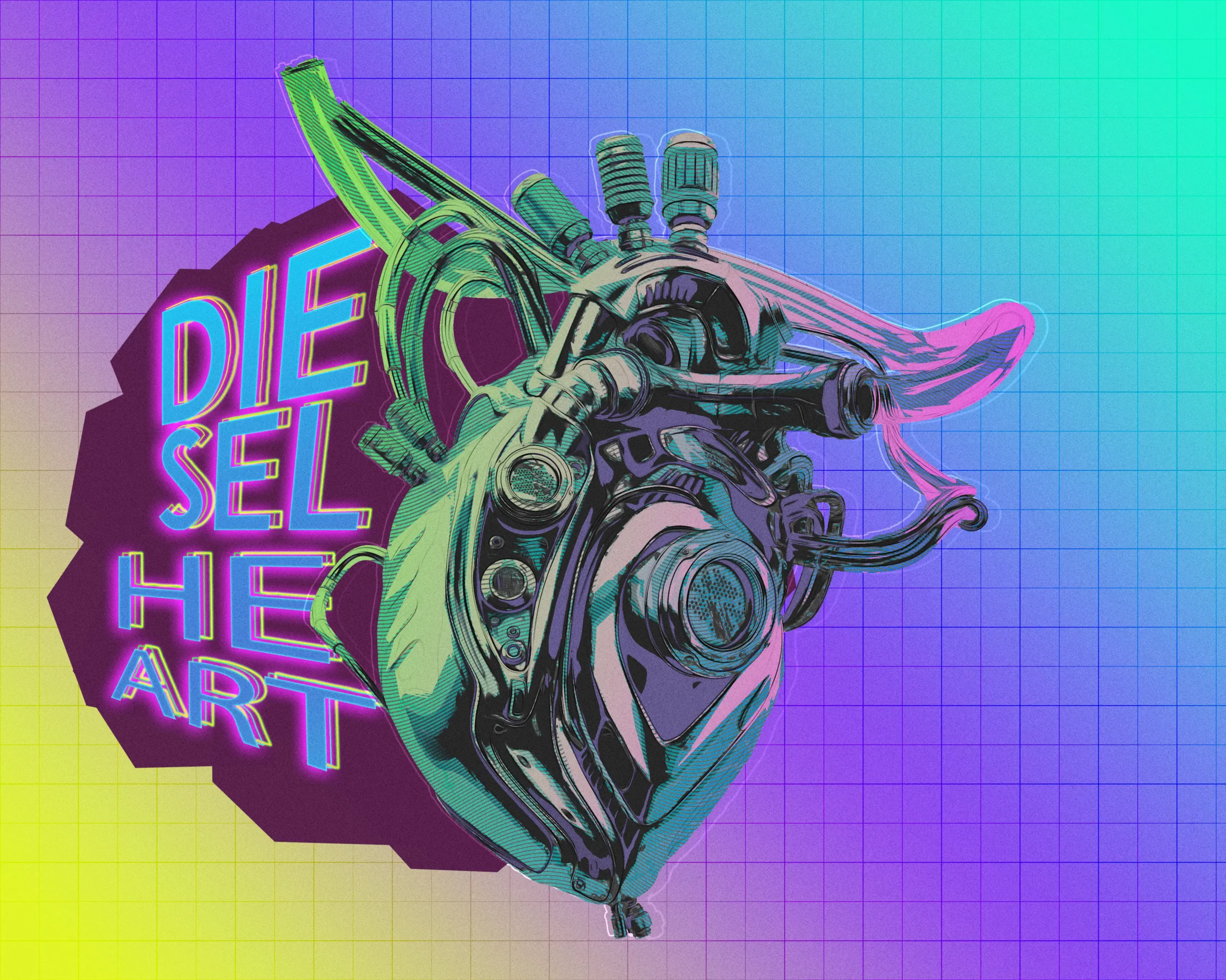 Retrowave Photoshop Action 5 retrowave photoshop action (4) 51147