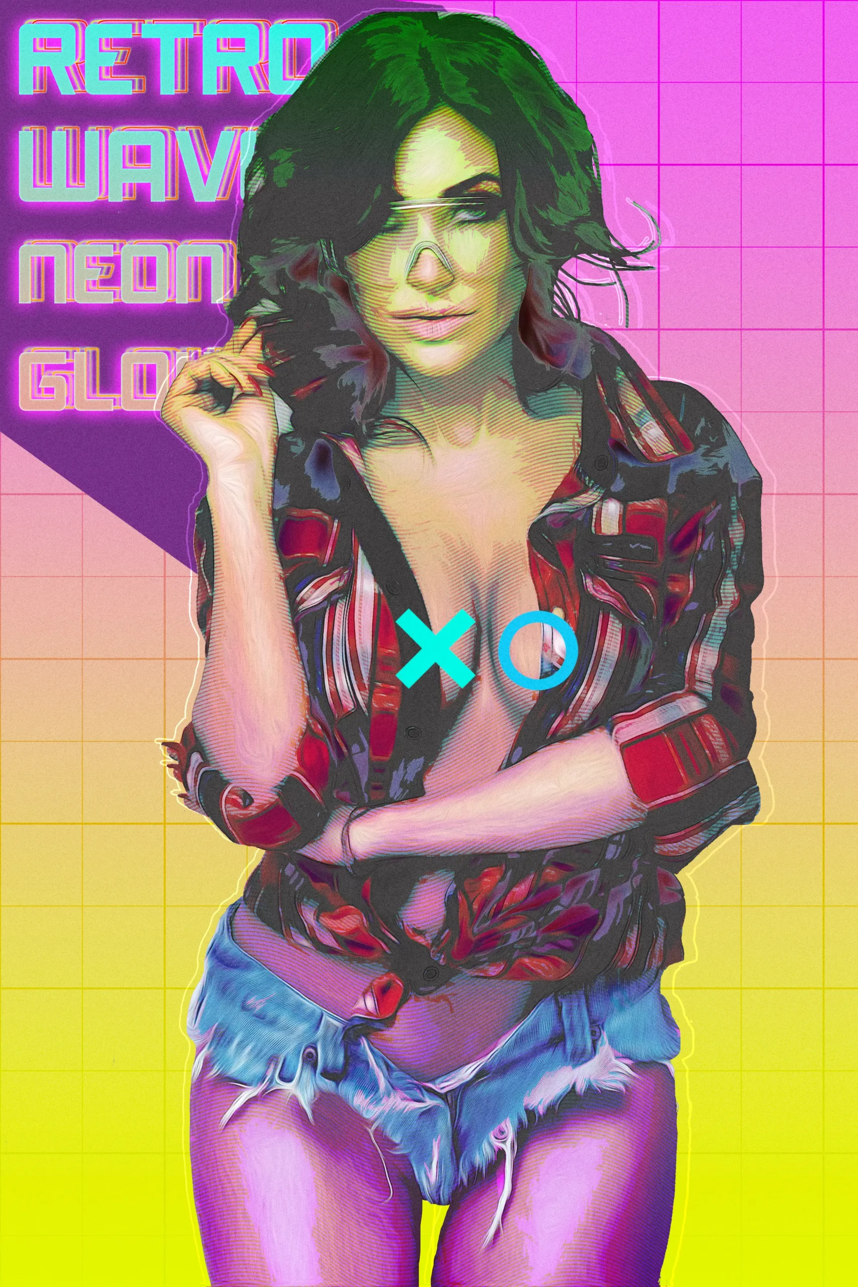 Retrowave Photoshop Action 8 retrowave photoshop action (6) 51143