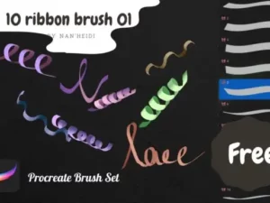 ribbon procreate brushes graphics 28026960 1 1 580x387 47945
