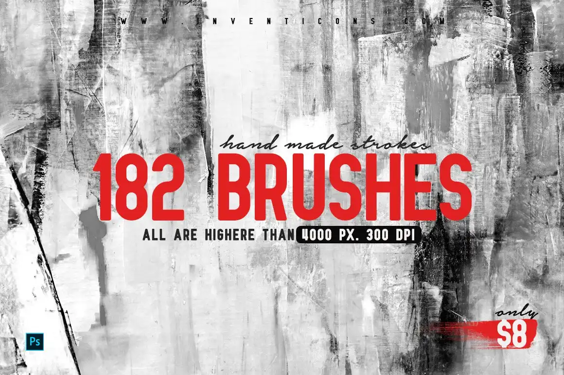 SALE - 182 Hand Made Brushes