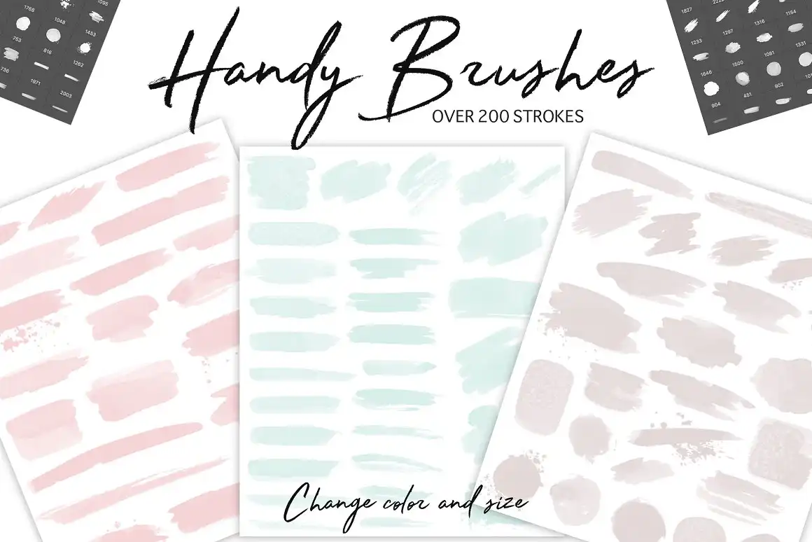 SALE Watercolor Photoshop Brushes 10 sale watercolor photoshop brushes (11) 53168
