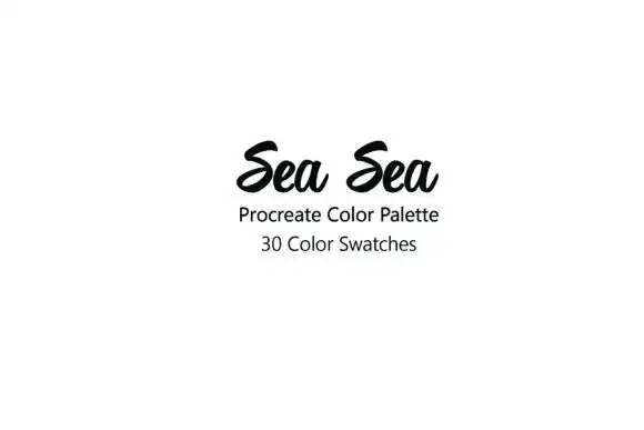 Sea Sea Procreate Color Palette 3 sea sea procreate color palette 1 47379