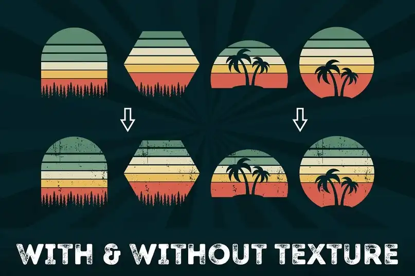 500 Retro SVG Vintage Sunsets Bundle 8 sh4rkdesign 500 retro svg vintage sunsets bundle (3) 52862