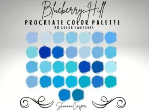 shades of blue procreate color palette graphics 7974651 1 1 580x387 52412