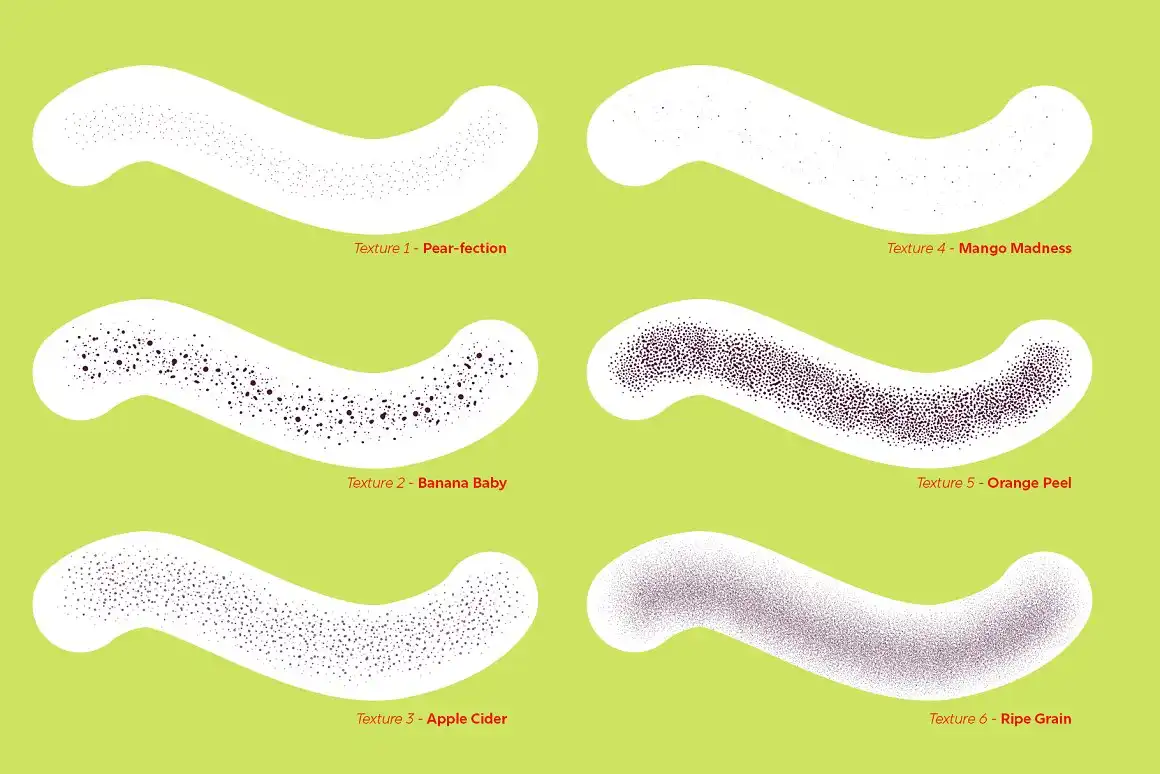Fruity Texture Procreate Brush Set 4 smaley.studio fruity texture procreate brush set (8) 53964