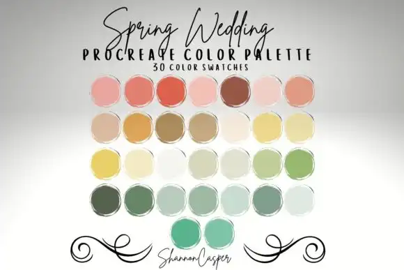 Spring Wedding Color Palette