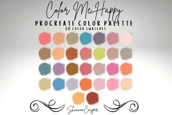 Springtime Color Palette for Procreate