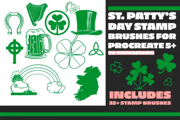 St. Patty’s Day Stamp Brushes