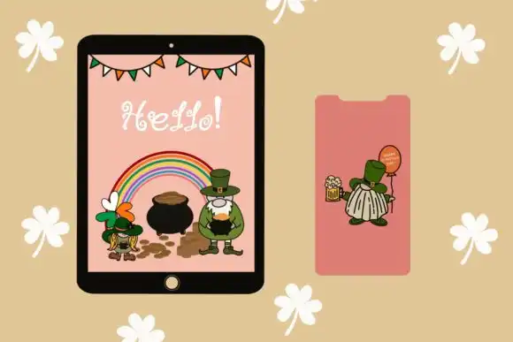 ST. PATRICK’S DAY GNOME Procreate Brush 10 st. patrick’s day gnome procreate brush 8 56952
