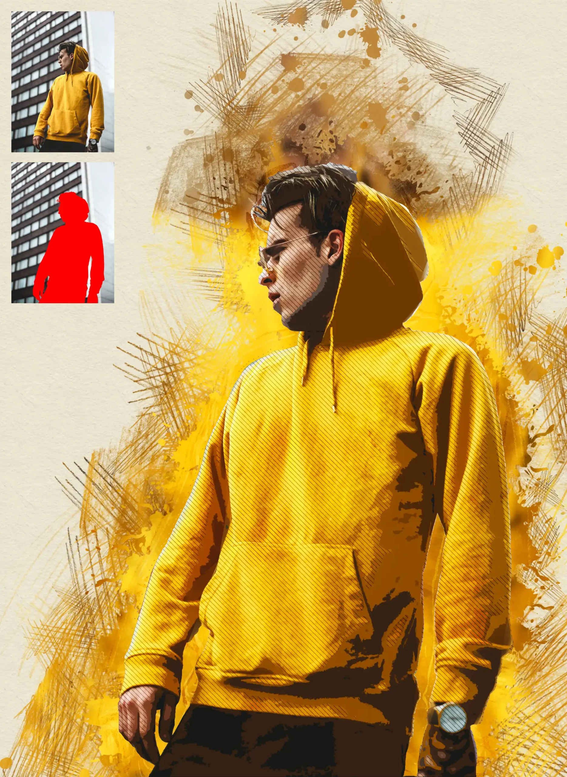 Stylish Art - Watercolor Photoshop Action