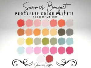 summer color palette for procreate graphics 8259926 1 1 580x387 52266