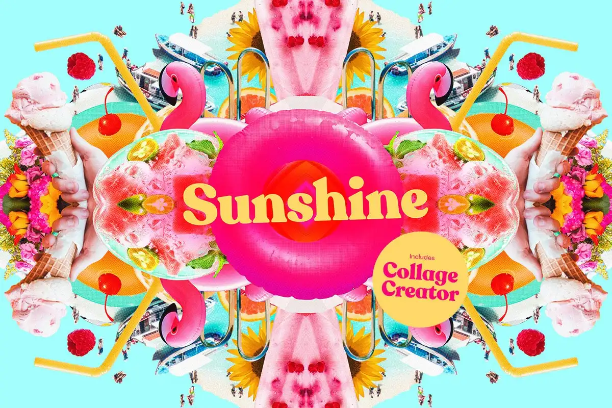 SUNSHINE — by Studio 2AM Collage Elements