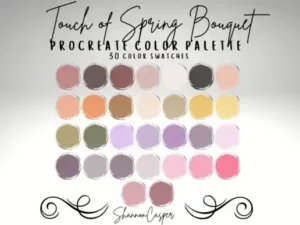 touch of spring procreate color palette graphics 8259960 1 1 580x387 52319