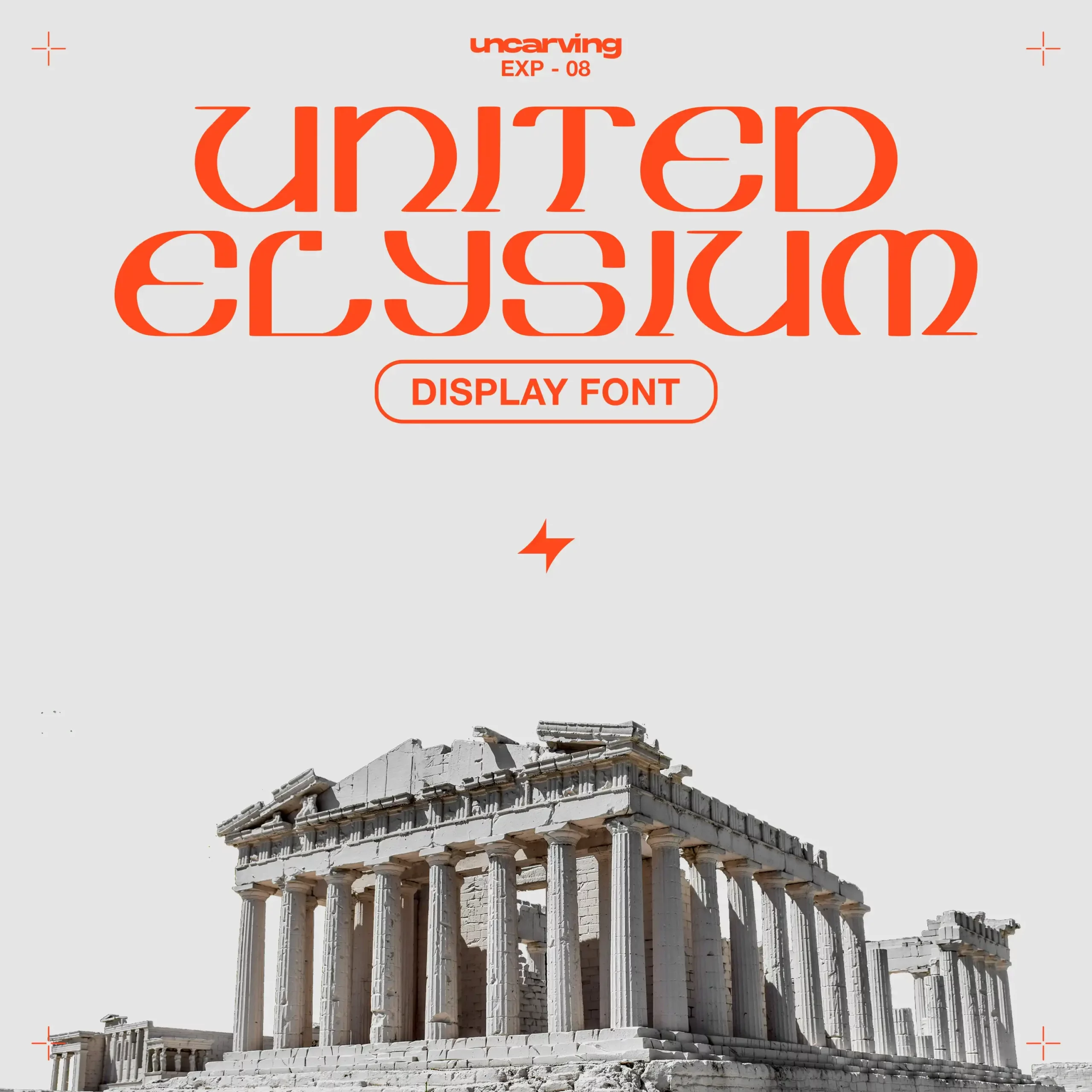 United Elysium Display Font