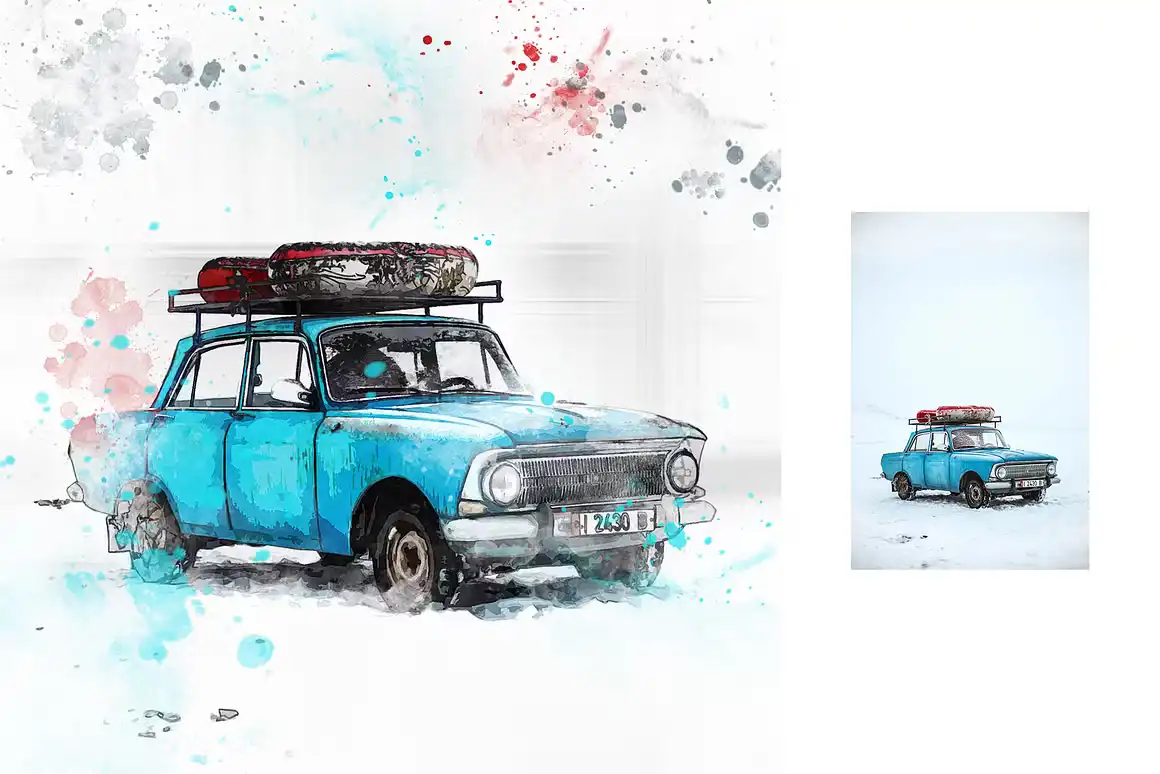 Watercolor Sketch Photoshop Effect 17 watercolor sketch photoshop effect5 53820