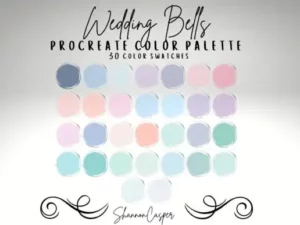 wedding procreate color palette graphics 8106067 1 1 580x387 52110
