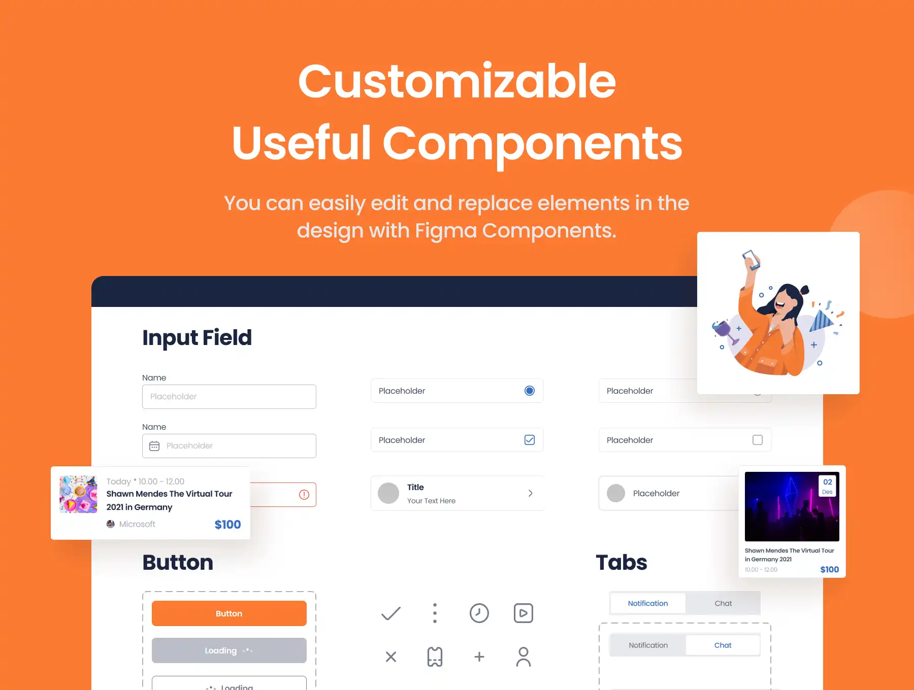 Wevent - Event Booking App UI Kit 7 wevent event booking app ui kit (6) 61754