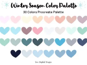 winter season procreate color palette graphics 5976262 1 1 580x387 52056
