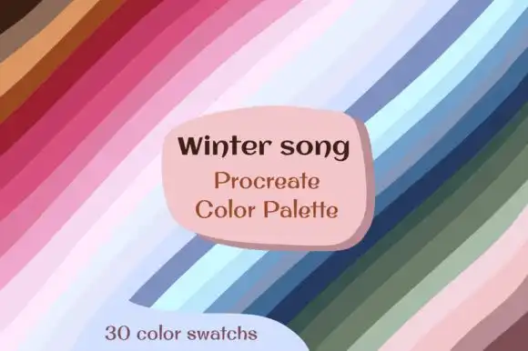 Winter Song Procreate Color Palette