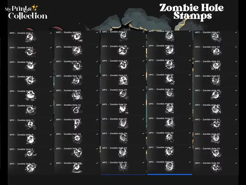100+ Procreate Zombie Hole Stamps 3 100+ procreate zombie hole stamps (1) 66494