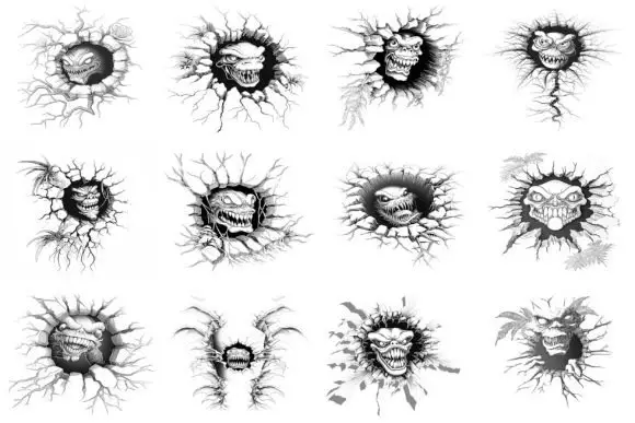 100+ Procreate Monster Hole Stamps 4 100+ procreate monster hole stamps (5) 66445