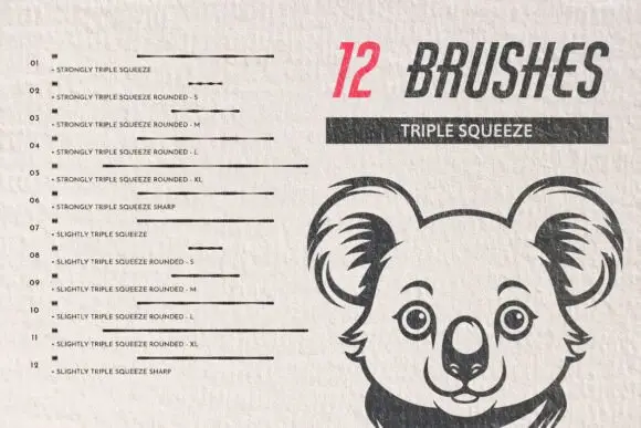164 Cartoon Brushes Adobe Illustrator Free Download