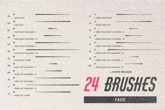 164 Cartoon Brushes Adobe Illustrator Brushes Pack