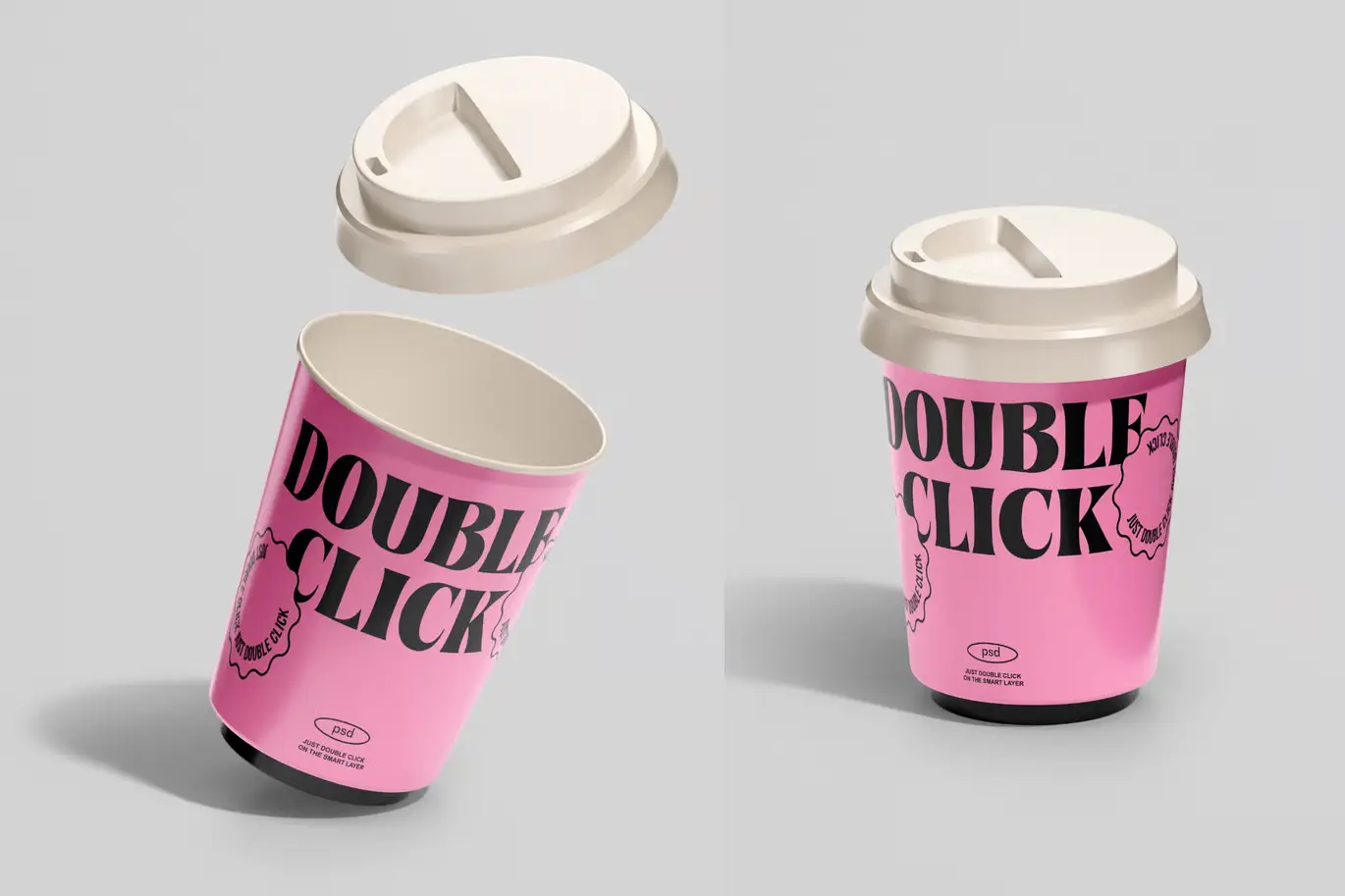 Paper Cup Mockup Set