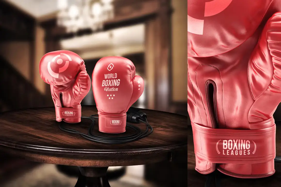 Boxing Gloves - Mockup 6 boxing gloves mockup2 66206