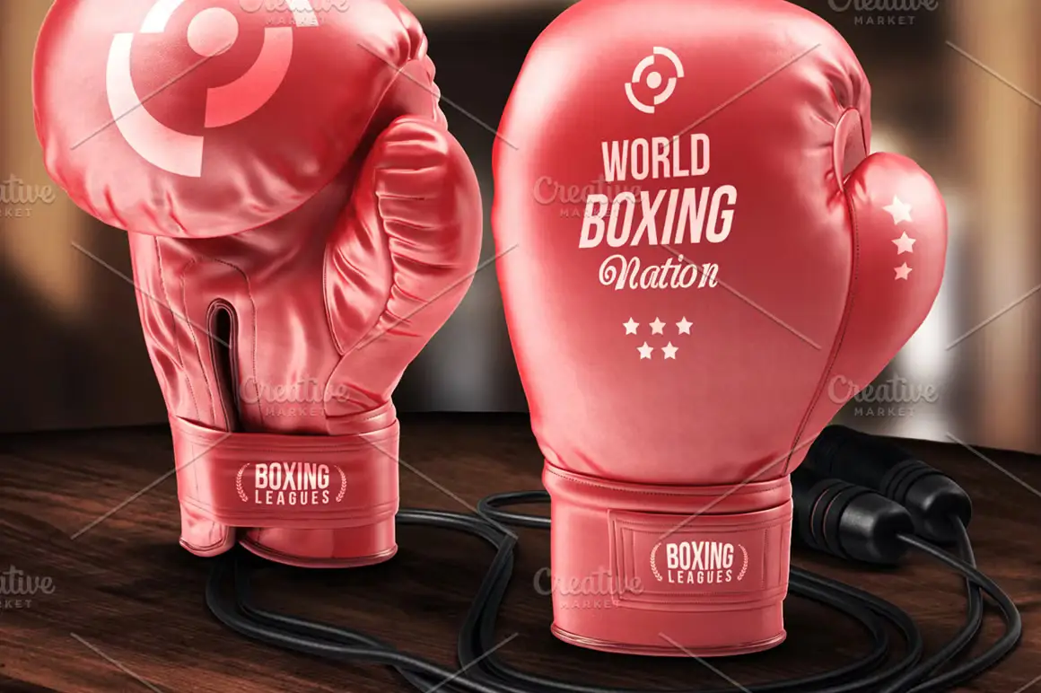 Boxing Gloves - Mockup 3 boxing gloves mockup3 66205