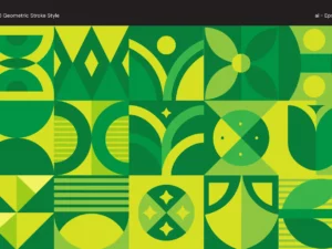 cd 15 geometric stroke style 65298