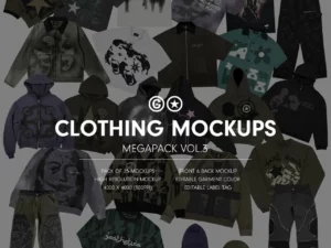 clothing mockup megapack vol.3 65663