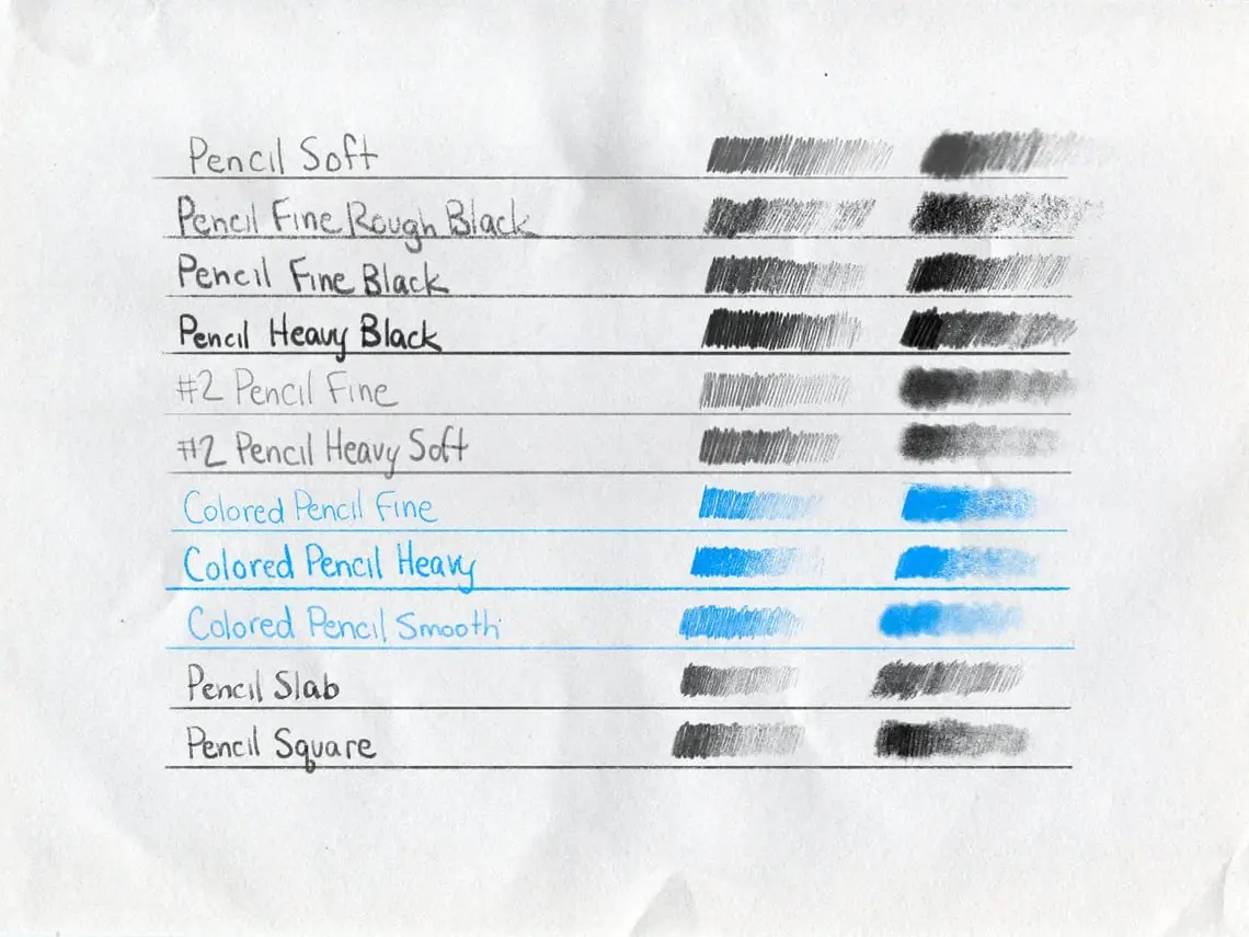 Dendril's Pencil Pack brush set for Procreate 8 dendril's pencil pack brush set for procreate (4) 67518