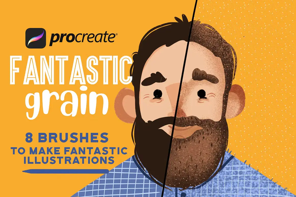 Fantastic grain for Procreate