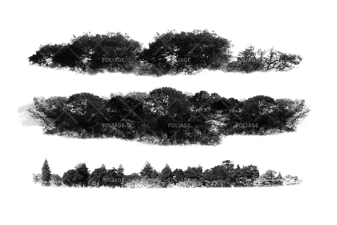 Foliage brush set 5 foliage brush set7 67721