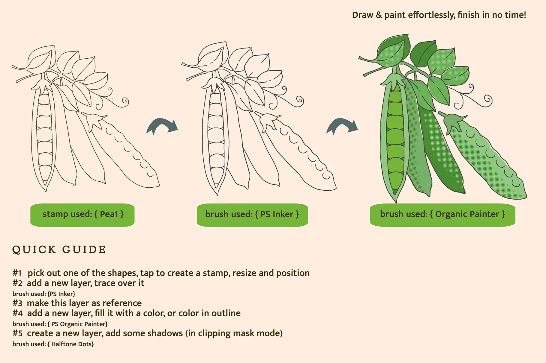 Fruit & Veggies Brushes Kit – Procreate 3 fruit & veggies brushes kit – procreate3 66984