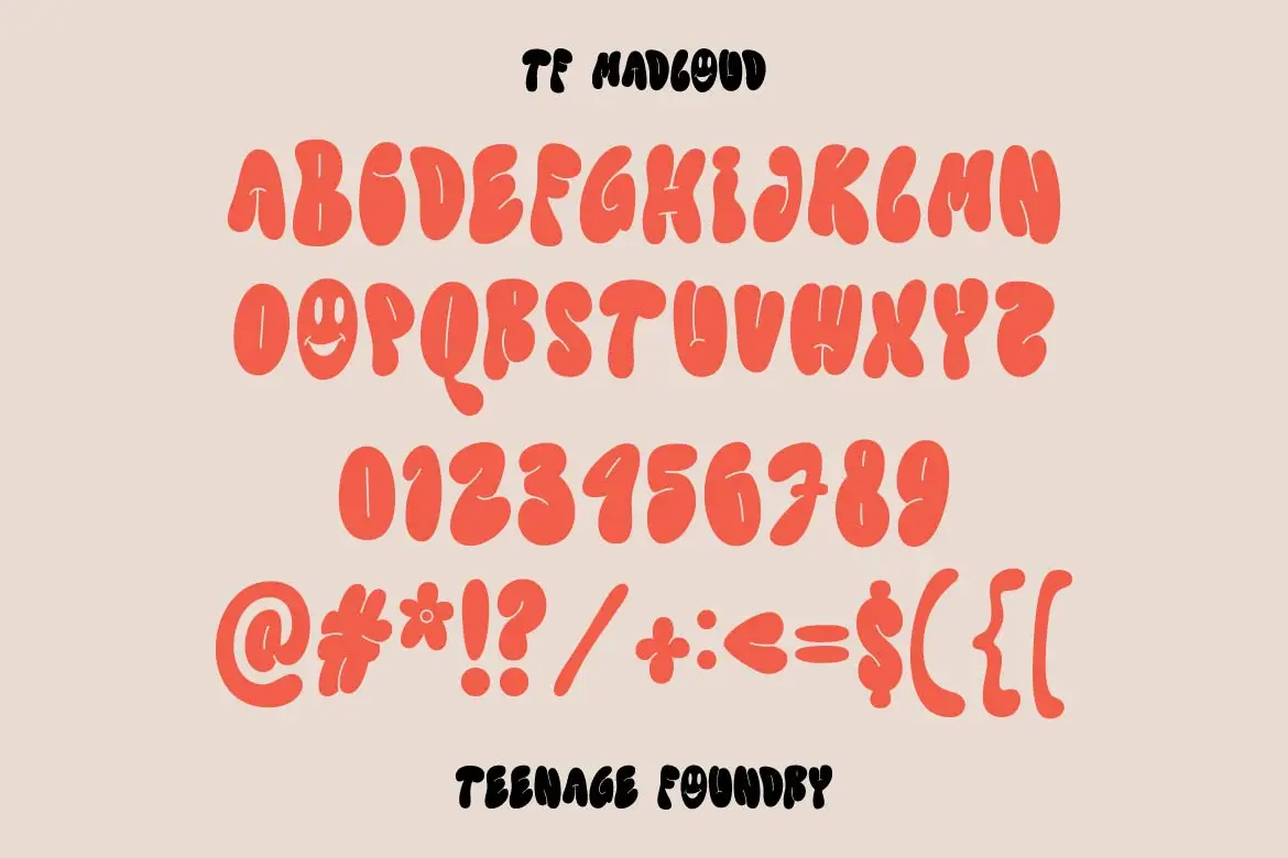 Madcloud Display Font 8 madcloud display font6 67912