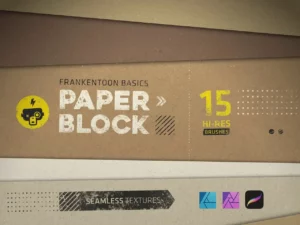 paper block procreate brush pack 65555