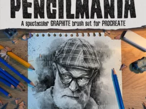pencilmania a spectacular graphite brush set for procreate 67196