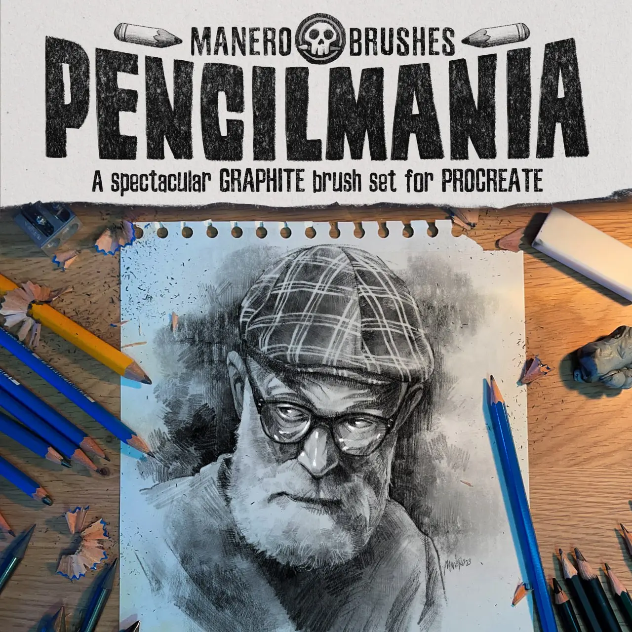 Pencilmania: A Spectacular Graphite Brush Set for Procreate