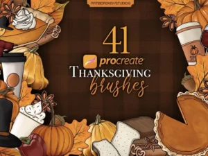 thanksgiving brushes for procreate1 66963
