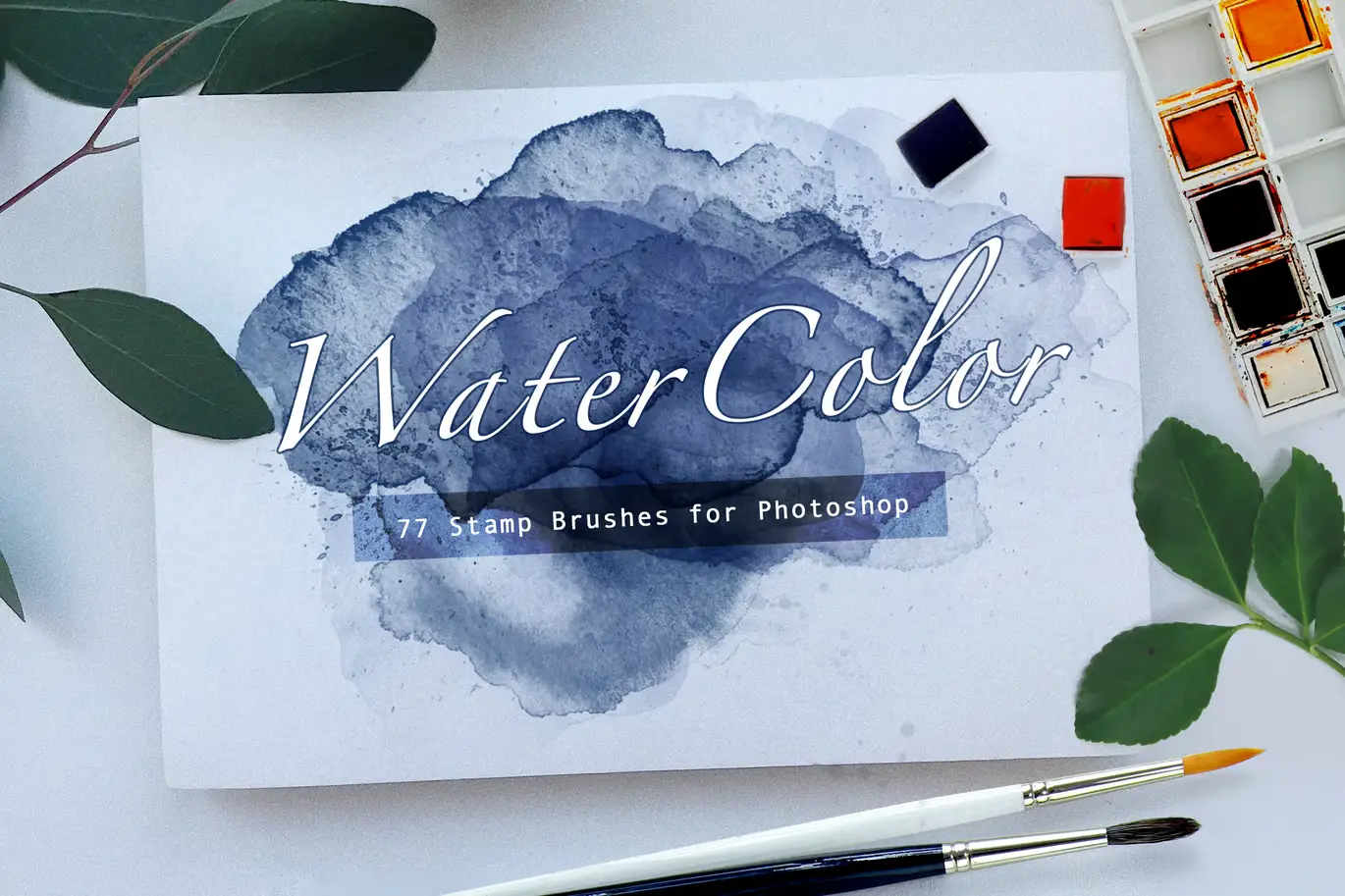 WaterColor Stamp Brushes