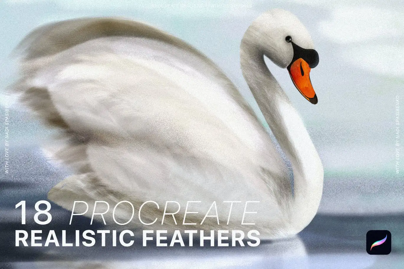 Procreate Realistic Feather Brushes 6 95ce0578 3e2c 428e b97b d1e3ce48b1ea 70783