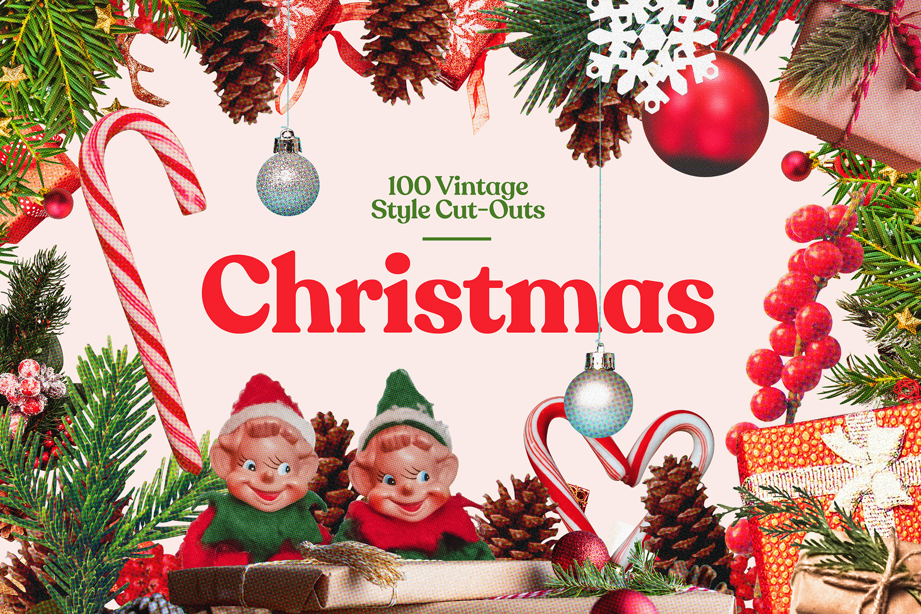 CHRISTMAS — by Studio 2AM Collage Elements