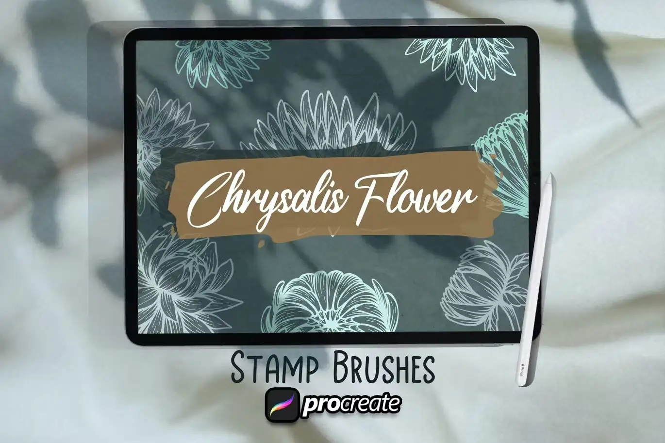 Chrysalis Flower Brush Stamp Procreate 1 chrysalis flower brush stamp procreate (1) 69318