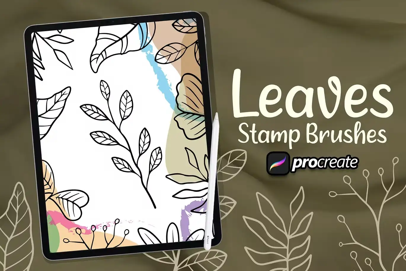 Leaves Stamp Brushes 1 leaves stamp brushes (3) 69355