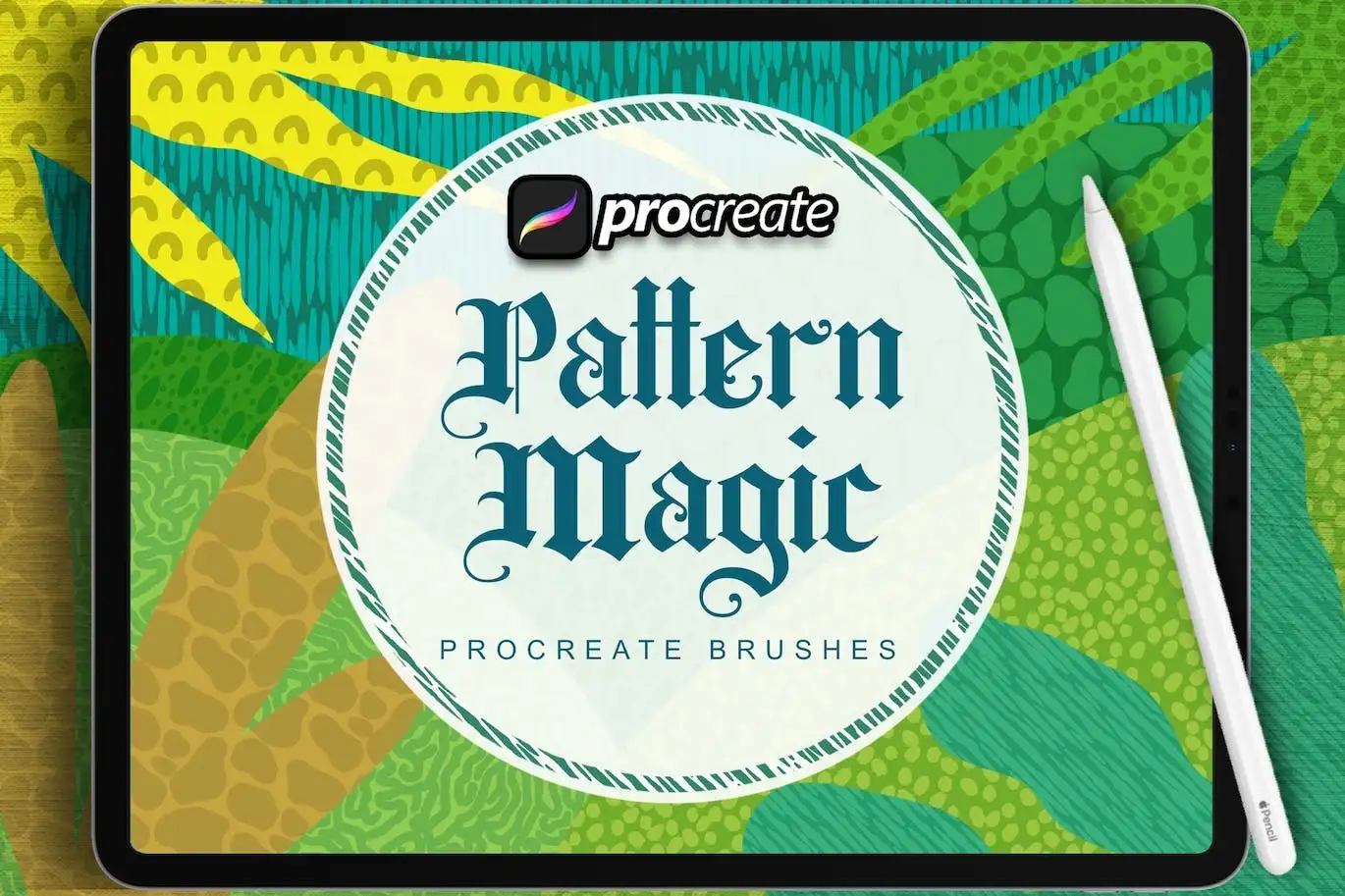 Magic Pattern Texture Brush Procreate 1 magic pattern texture brush procreate 69416