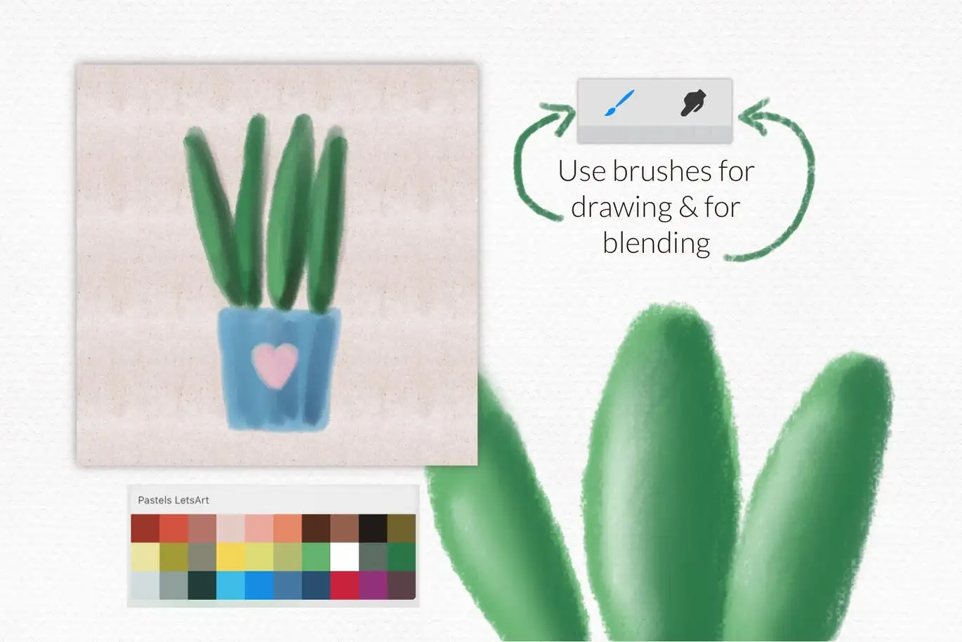 Pastels brushes for Procreate iPad 5 pastels brushes for procreate ipad (3) 72966